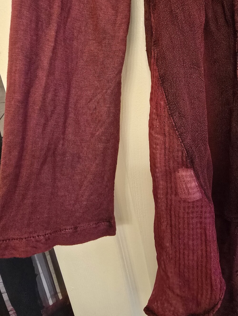 Young Threads Boho Embroidered Button-Front Tunic Blouse - Size M - Picture 4 of 8